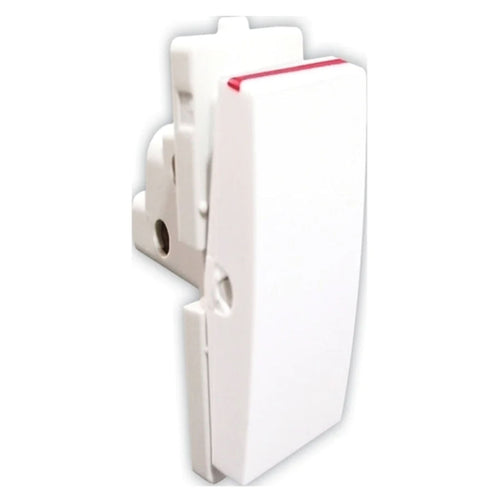 Schneider Opale Switch 6A 1Way X1001WH