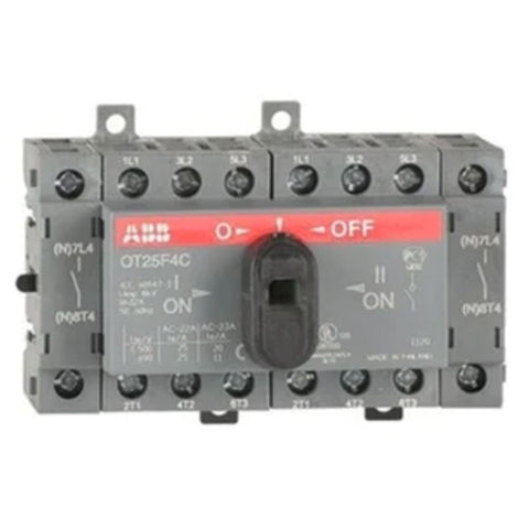 ABB OT Manual Changeover Switch Four Pole 16A-125A