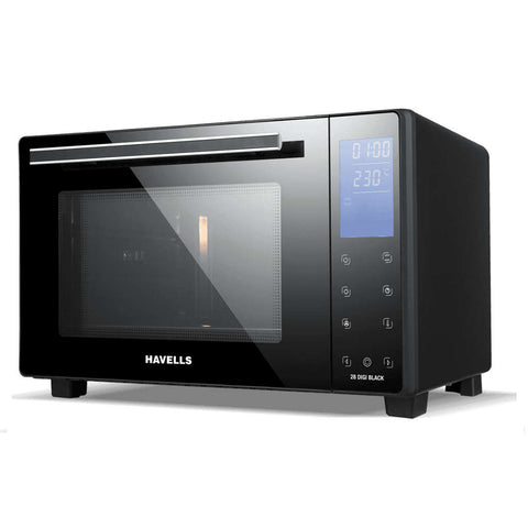 Havells OTG 28 L Digi Black Oven Toaster Griller 1500W GHCOTCDK150