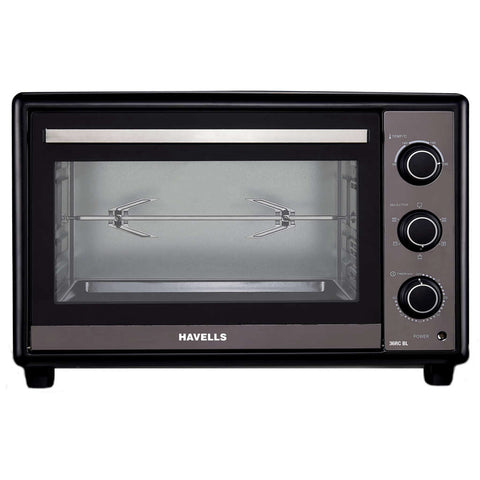 Havells OTG 36RC BL Black Oven Toaster Griller 1500W GHCOTCSK150