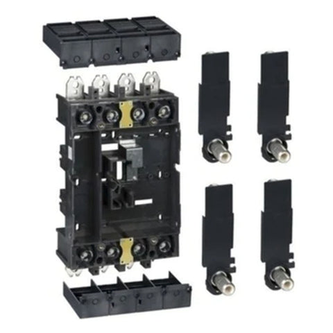 Schneider Compact NSX Plug In Base (Complete Kit) 4 Pole 100/160/250A LV429290