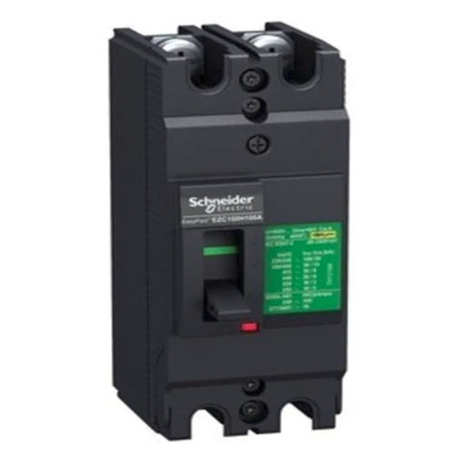 Schneider EasyPact EZC Molded Case Circuit Breakers 2 Pole 16A-100A