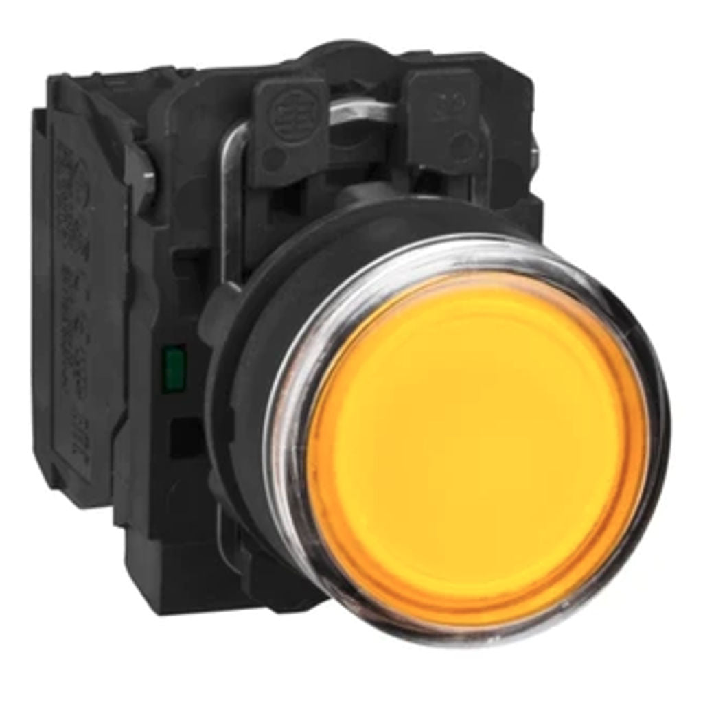 Schneider Harmony XB5 Illuminated Pushbutton Flush Integral LED 110V