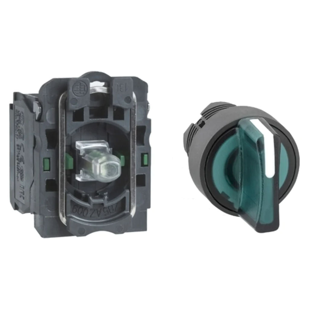 Schneider Harmony XB5 Illuminated Selector Switch 230V