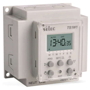 Selec Time Switch TS1W1-1-20A 230V