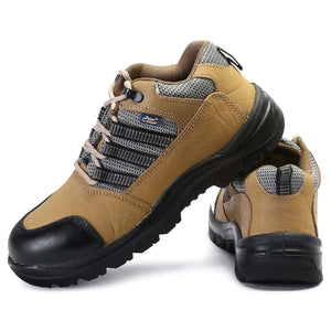 Allen Cooper Brown Steel Toe Safety Shoe AC-9005