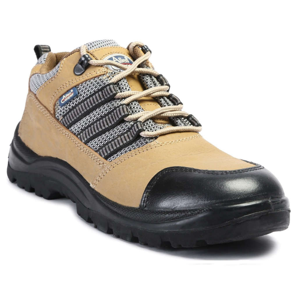 Allen Cooper Brown Steel Toe Safety Shoe AC-9005