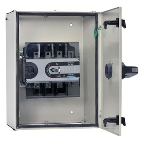 L&T On Load Manual Changeover Switch-Disconnector In Sheet Steel Enclosure 63A-1000A