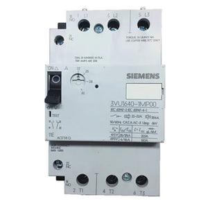Siemens 1NO+1NC Motor Protection Circuit Breaker 3VU16