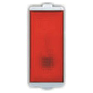 Lisha Red Indicator With LED 1Module White 7021