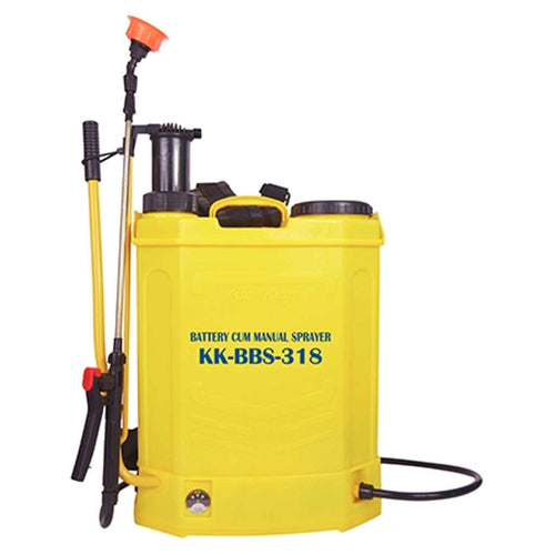 KisanKraft 18L Electric Battery Cum Manual Sprayer KK-BBS-318