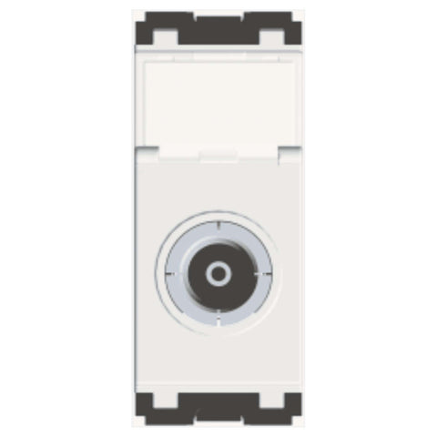 Norisys Cube Series Coaxial TV Socket  1Module  C5797 .01