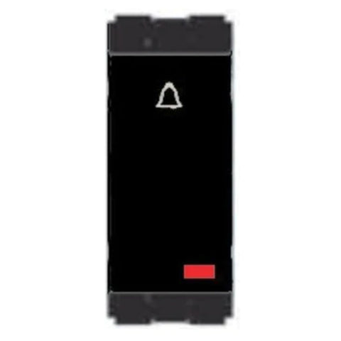 Norisys Cube Series Bell Switch With Indicator 6A 1Module C5311 .17