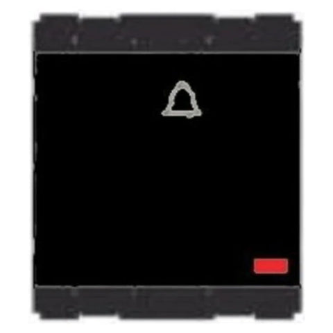 Norisys Cube Series Palm Bell Switch With Indicator 2Module  C5341 .17