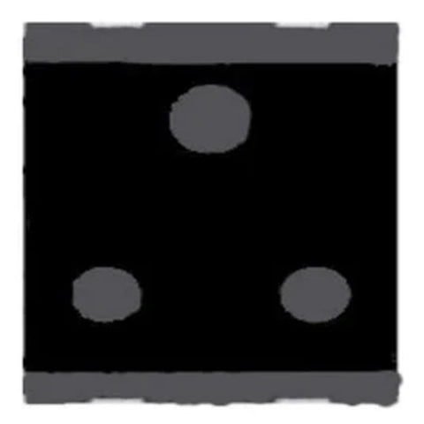 Norisys Cube Series 3 Pin Shuttered Socket 16A 2Module C5331 .17