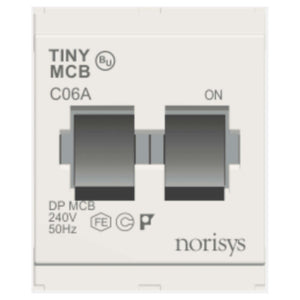 Norisys Cube Series Tiny MCB Double Pole