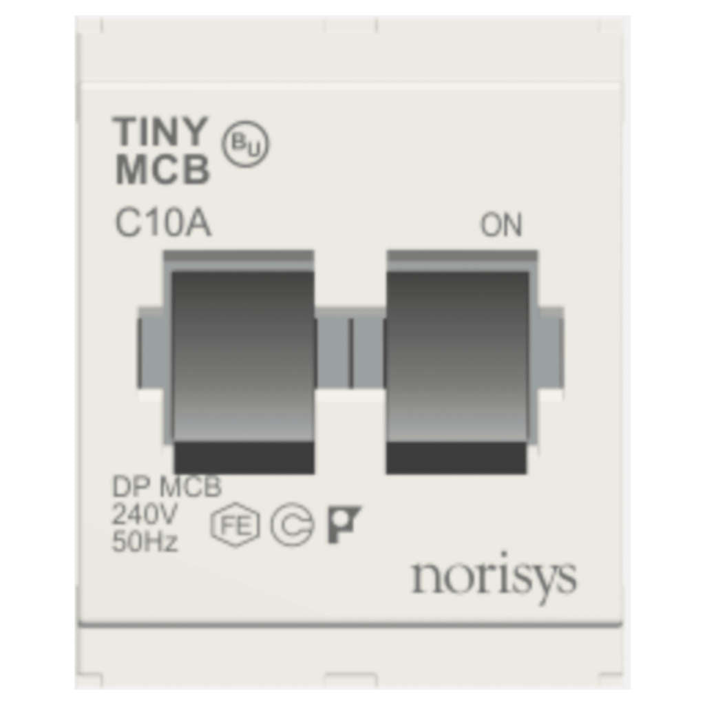 Norisys Cube Series Tiny MCB Double Pole