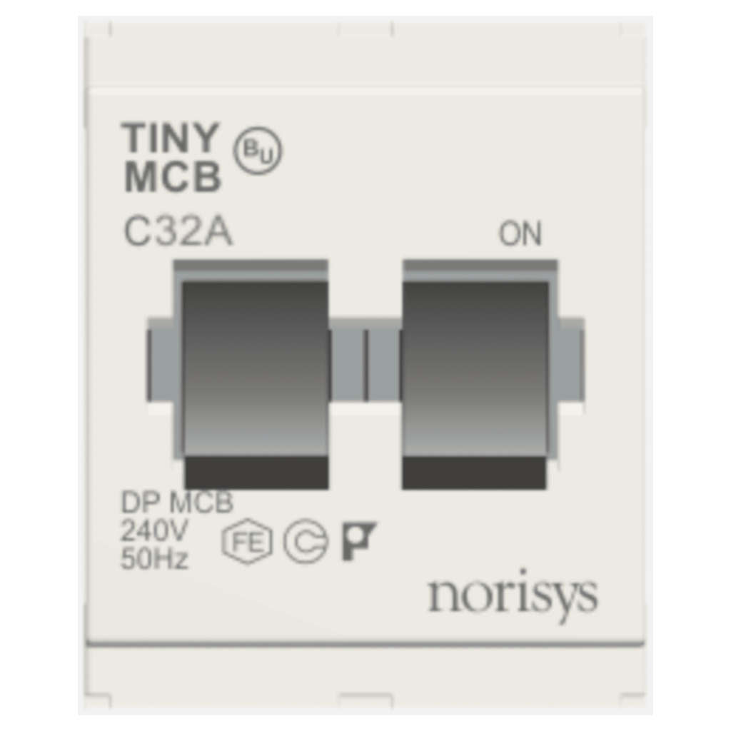 Norisys Cube Series Tiny MCB Double Pole