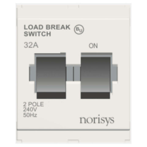 Norisys Cube Series Tiny Load Break Switch Double Pole