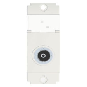Norisys Square Series Coaxial TV Socket 1 Module S7797 .01
