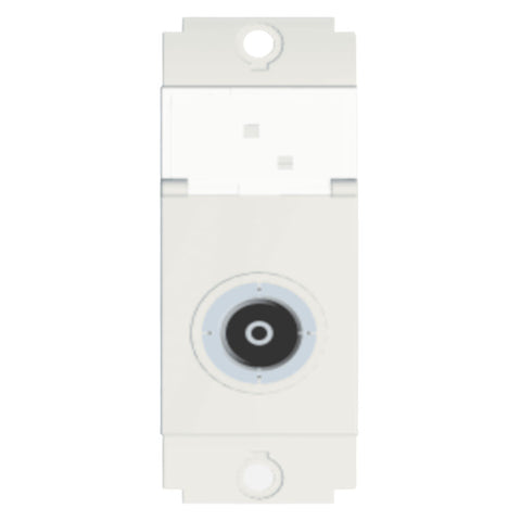 Norisys Square Series Coaxial TV Socket 1 Module S7797 .01