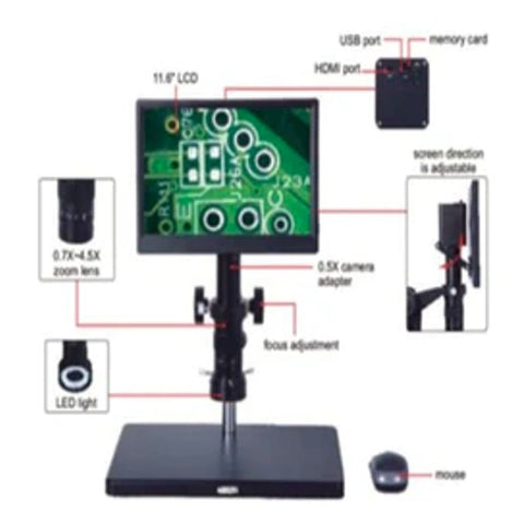 Insize Digital Microscope With Display (Economic Model) 5304-DL100