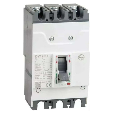 L&T [ Lauritz Knudsen ] DY125U MCCB Three Pole 16A-125A