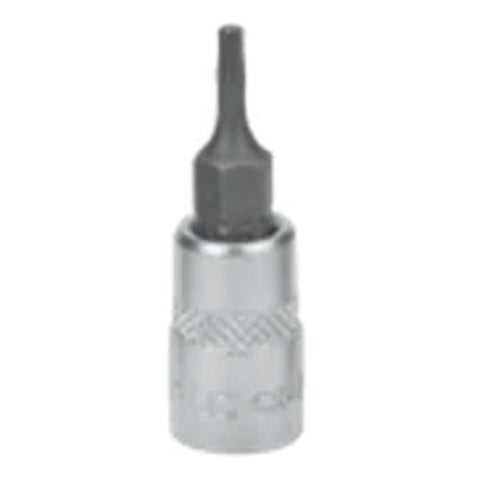 Groz 1/4 Inch Drive Torx Hex Bit Socket