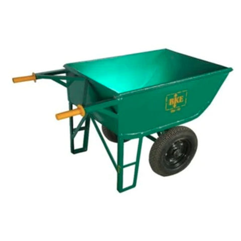 BKE 16G Heavy Type Double Wheel Barrow With  Scooter Tyre W1