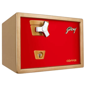 Godrej Premium Coffer V1 Red Locker 22L