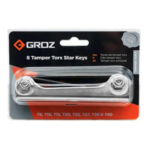 Groz Hexagon Key Set 8Pcs ALN/TX-TX/8/GRZ