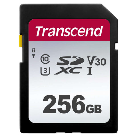 Transcend TS256GSDC300S 256 GB SD Memory Card UHS-I U3 V30