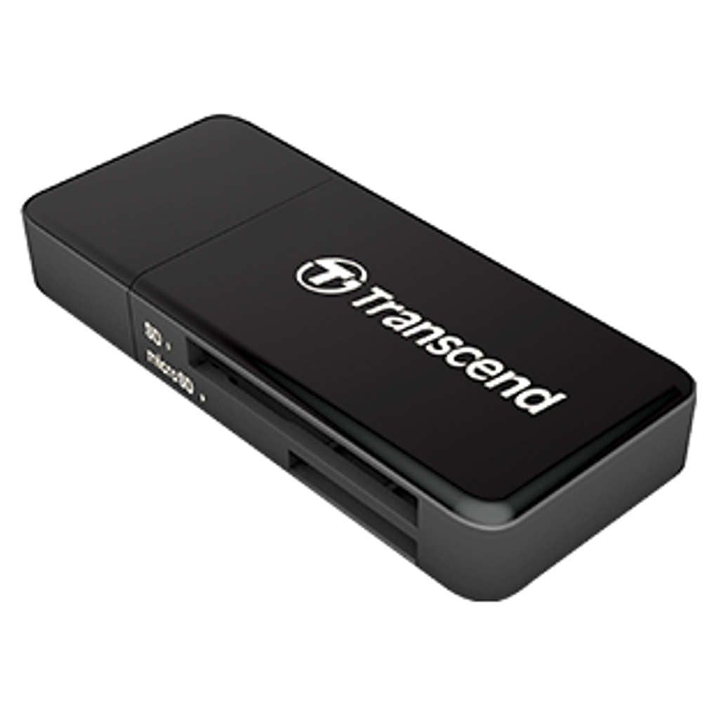 Transcend USB 3.0 Card Reader Black TS-RDF5K