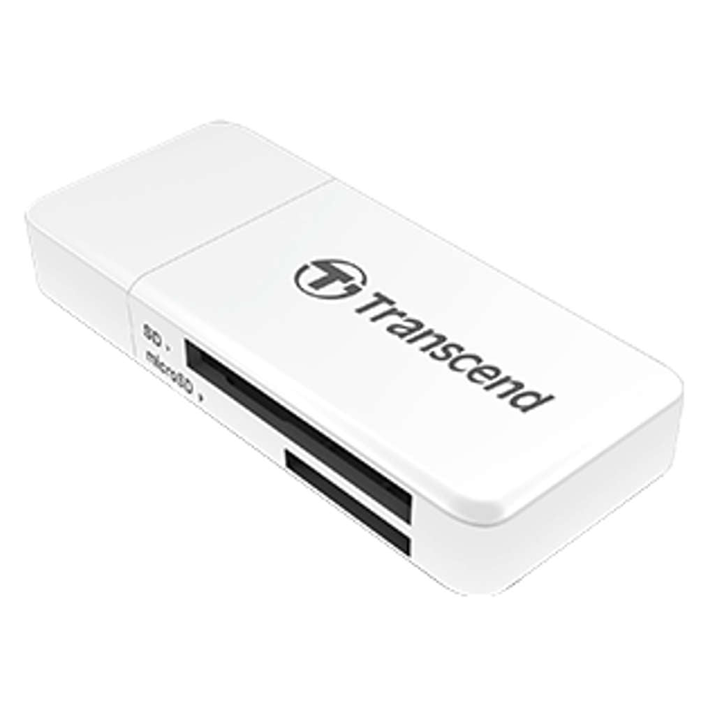 Transcend USB 3.0 Card Reader White TS-RDF5W