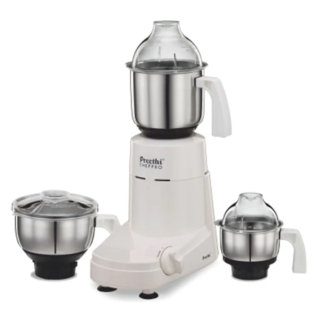 Buy Preethi Chef Pro 750W 3 Jars Mixer Grinder MG 128 Online at Bestomart