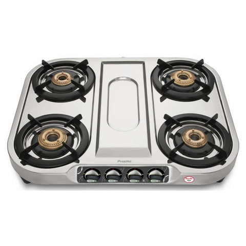 Preethi Shine 4 Burner Gas Stove