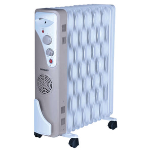 Havells OFR 11 Wave Fins with Fan Room Heater 2900W White GHROFADC290