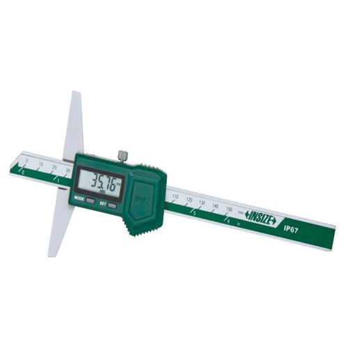 Insize Waterproof Digital Depth Gages 1149-150