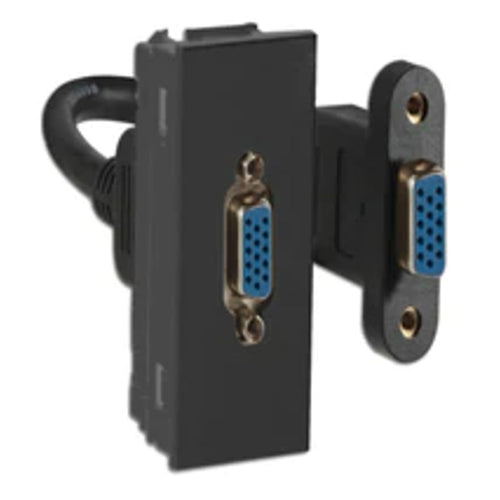 Havells Fabio Carbon VGA Socket AHFKXXB062