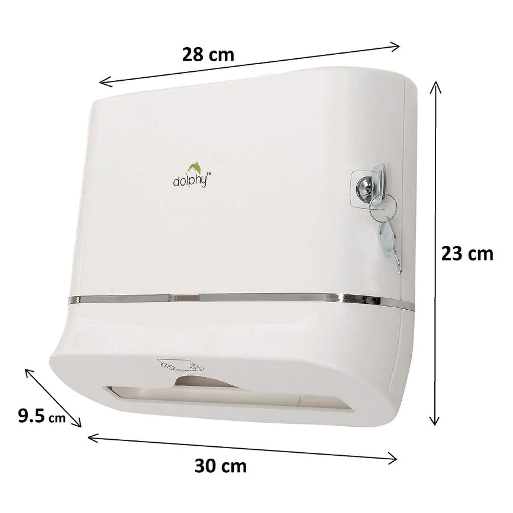 Dolphy Multifold Mini Hand Towel Paper Dispenser DPDR0001
