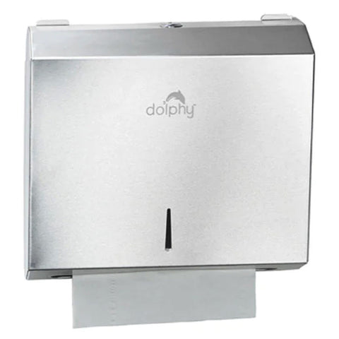 Dolphy Multifold Stainless Steel Towel Paper Dispenser DPDR0028