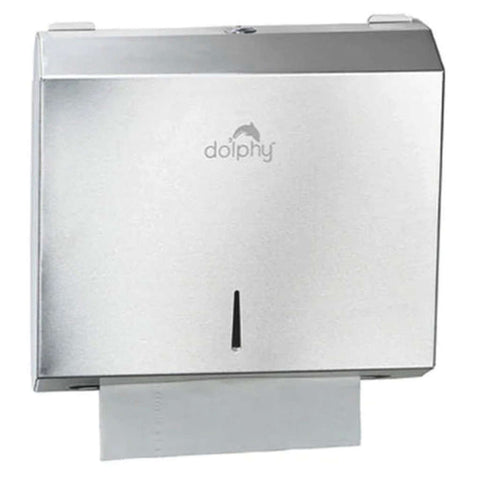 Dolphy Stainless Steel Multifold Towel Paper Dispenser DPDR0007