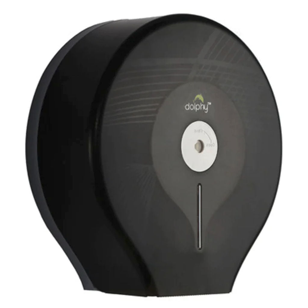 Dolphy Anti-Dust Plastic Jumbo Roll Toilet Paper Dispenser DTPR0007