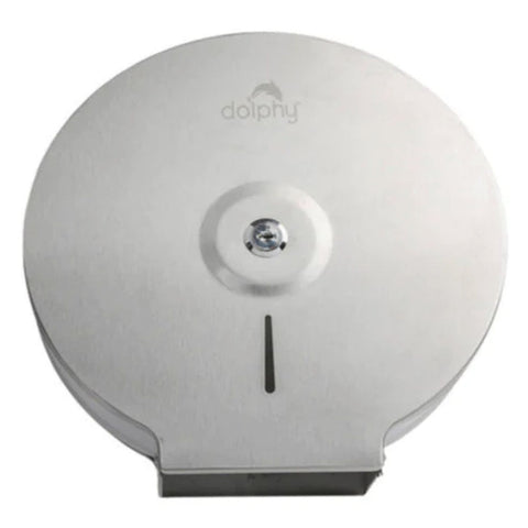 Dolphy Stainless Steel Jumbo Roll Toilet Paper Dispenser DTPR0010