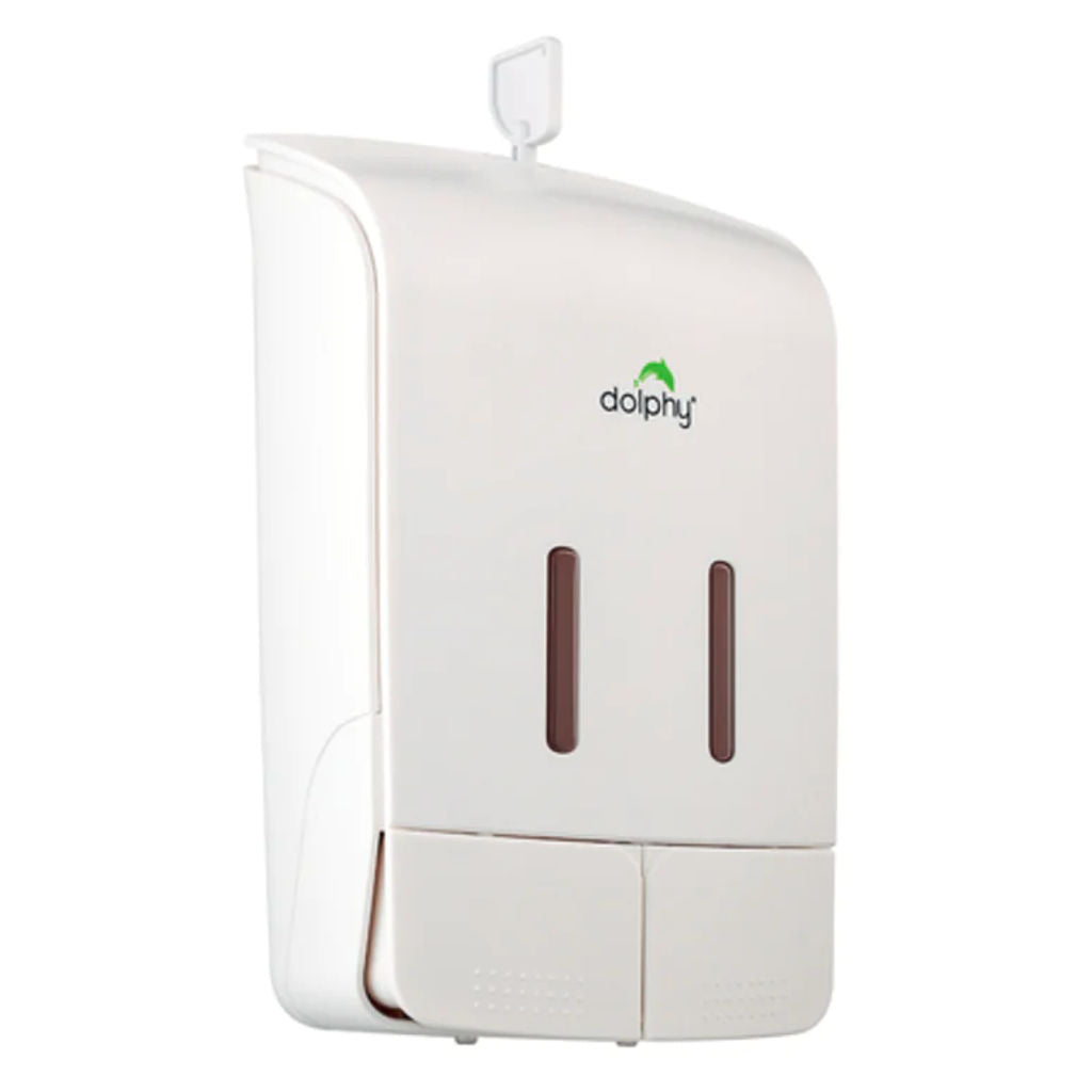 Dolphy 2 in 1 Manual Soap Dispenser DSDR0068