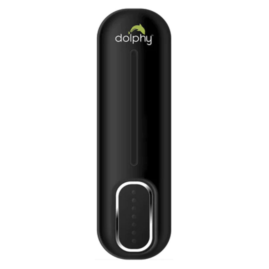 Dolphy ABS Liquid Soap Dispenser Black 350ml DSDR0019