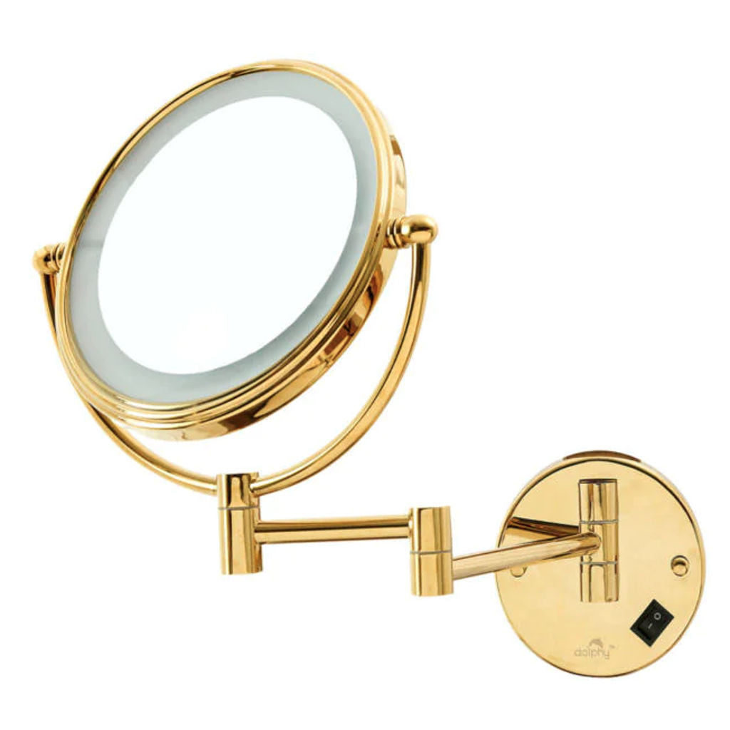 Dolphy Magnifying Mirror Gold DMMR0005