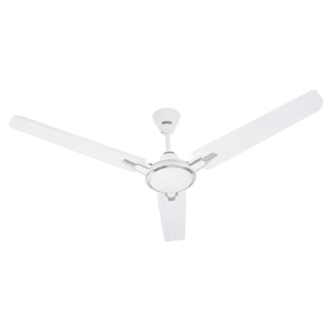 Usha Racer Chrome  Ceiling Fan White 1200mm