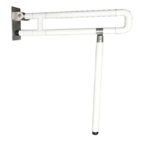 Dolphy 304 SS Tube Coated With Nylon Foldable WC Handicap Grab Bar DHGB0005
