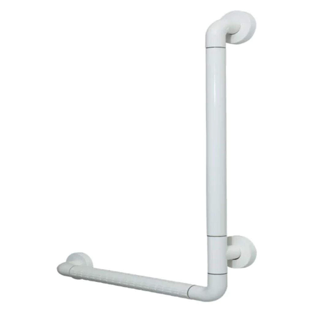 Dolphy 304 SS Tube Coated With Nylon L-Type Handicap Grab Bar  DHGB0009